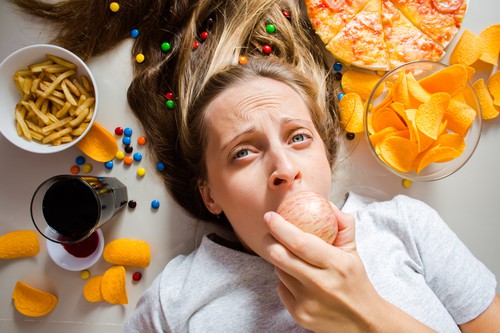 relação entre ansiedade e compulsão alimentar GATDA